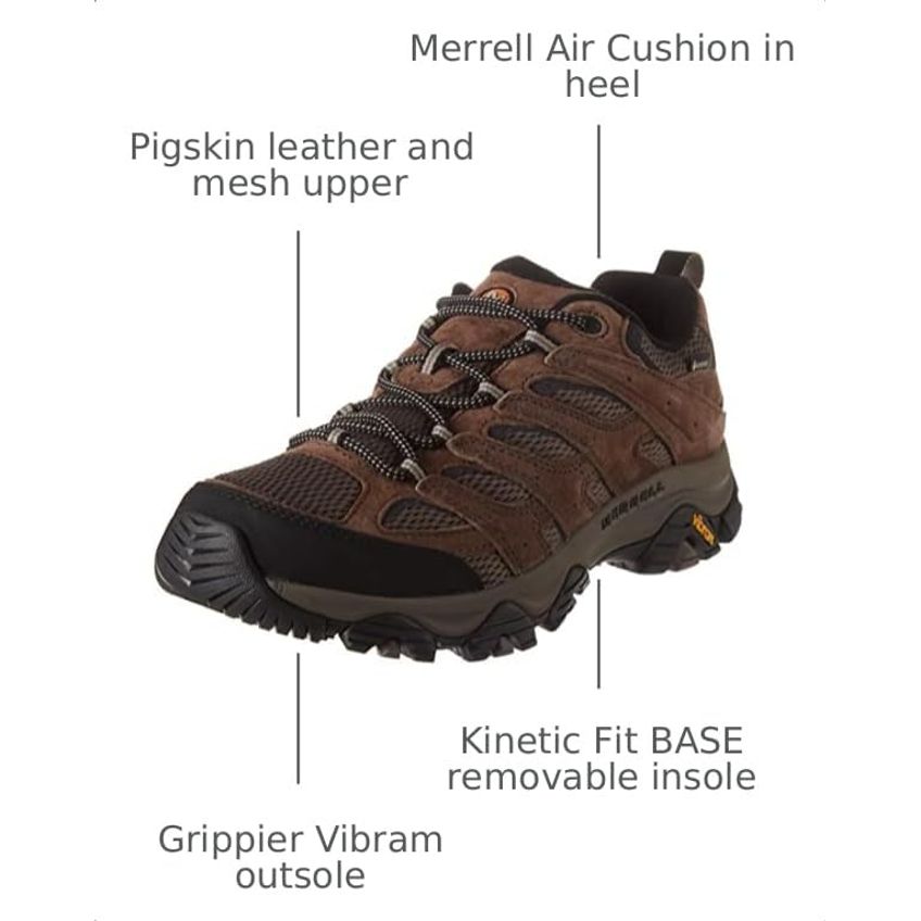 Tênis De Trilha Merrell Moab 3 Bracken 28 cm - imagem 3