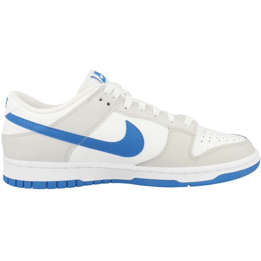 Tênis Nike Dunk Low Retro 7 Us Branco Summit Azul Foto E Tom De Platina - imagem 3