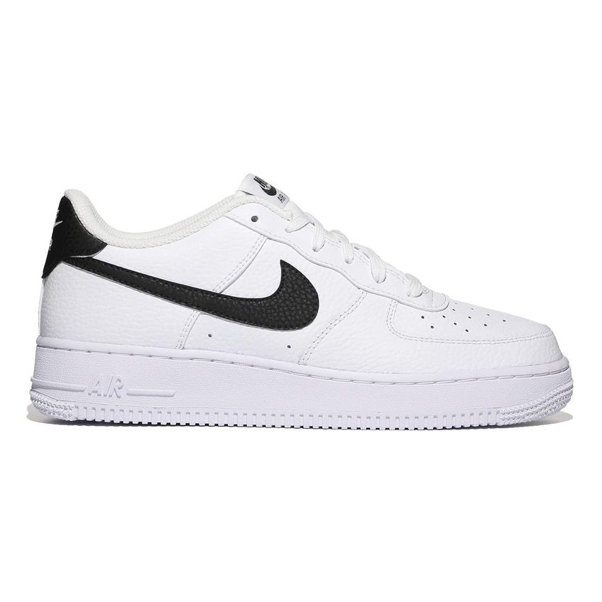 Tênis Nike Air Force 1 (Kids) Branco/Preto - imagem 4