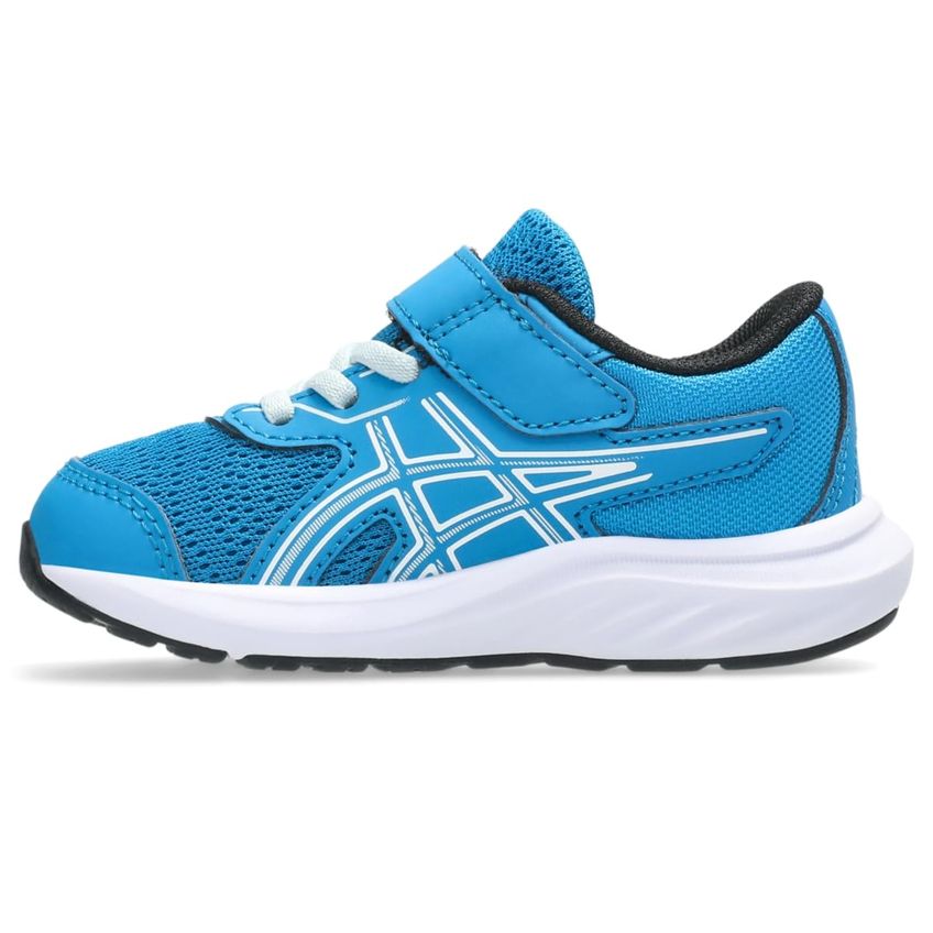 Tênis De Corrida Infantil Asics Contend 9 K4 Azul Egeu/cinza Frio - imagem 4