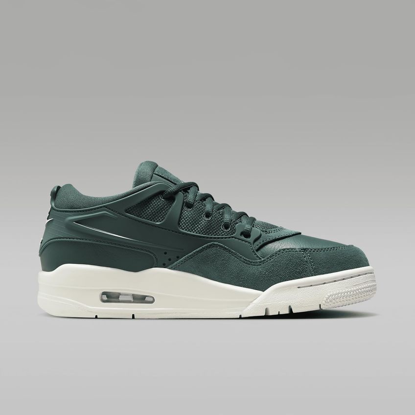 Tênis Nike Air Jordan 4rm Feminino – Verde Oxidado/Marinho/Branco – Tamanho 7,5 - imagem 3