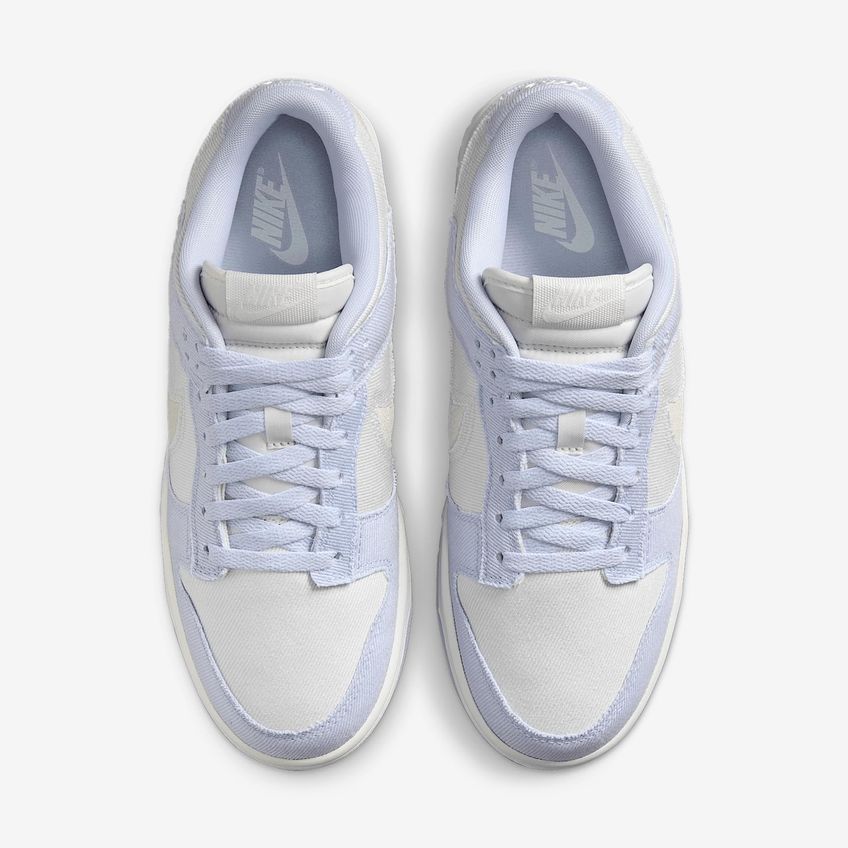 Tênis Nike Dunk Low Feminino 7,5 Ghost/Platinum Tint/Summit White Hf1985-001 - imagem 4