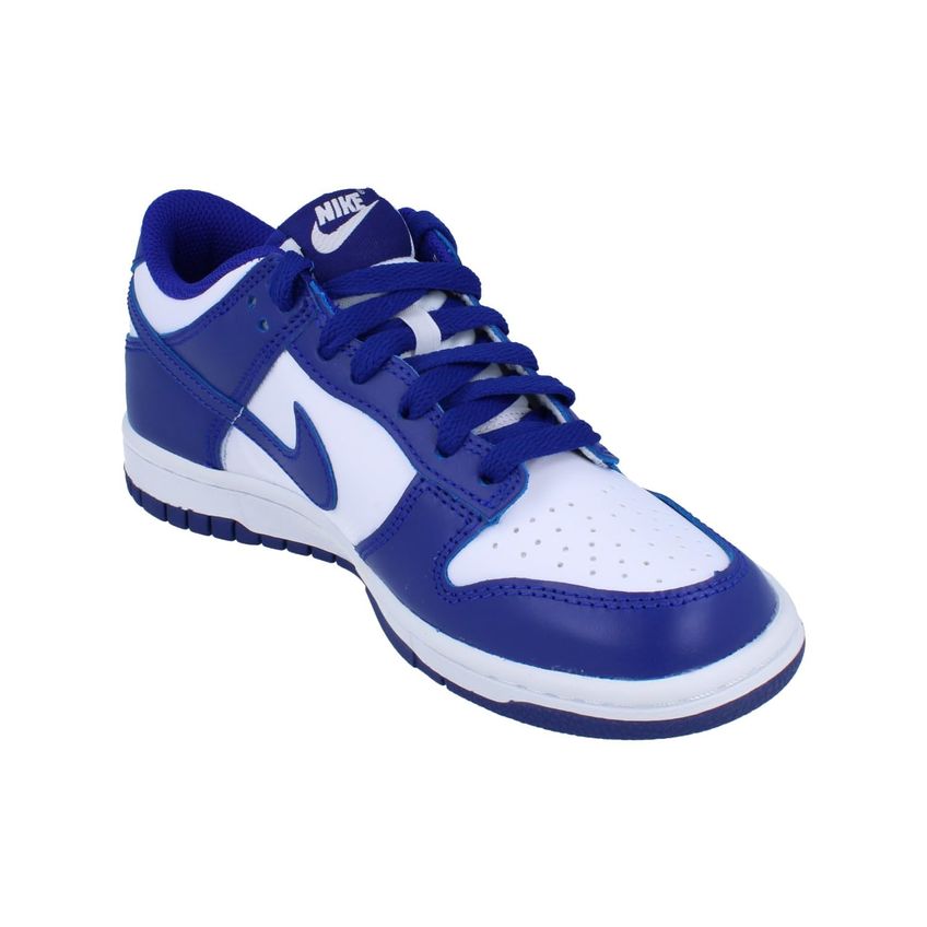 Tênis Nike Dunk Low Gs Fb9109 Branco/Vermelho Eu 38 - imagem 4