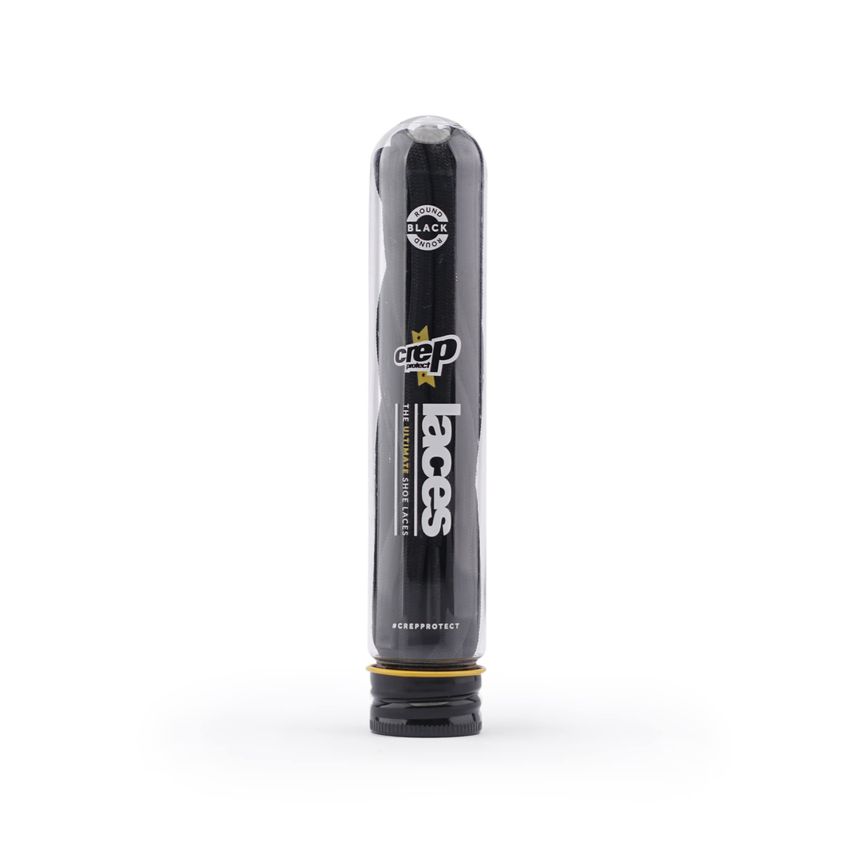 Cadarço Crep Protect 135 Cm Preto Com Ponta Preta (redondo) - imagem 3