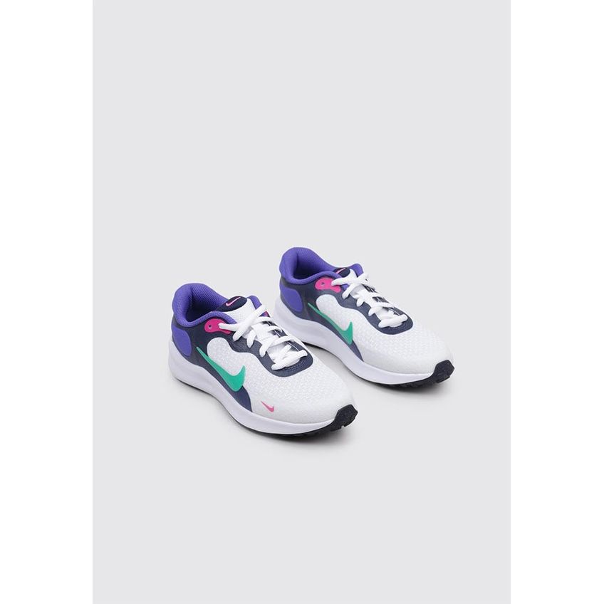Tênis De Corrida Nike Revolution 7 5,5 Branco/Violeta/Marinho - imagem 3