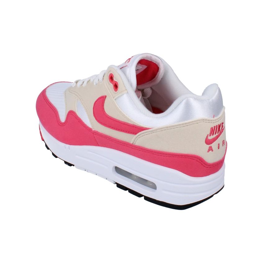 Tênis Feminino Nike Air Max 1 Branco/Rosa Astor 24 cm - imagem 2