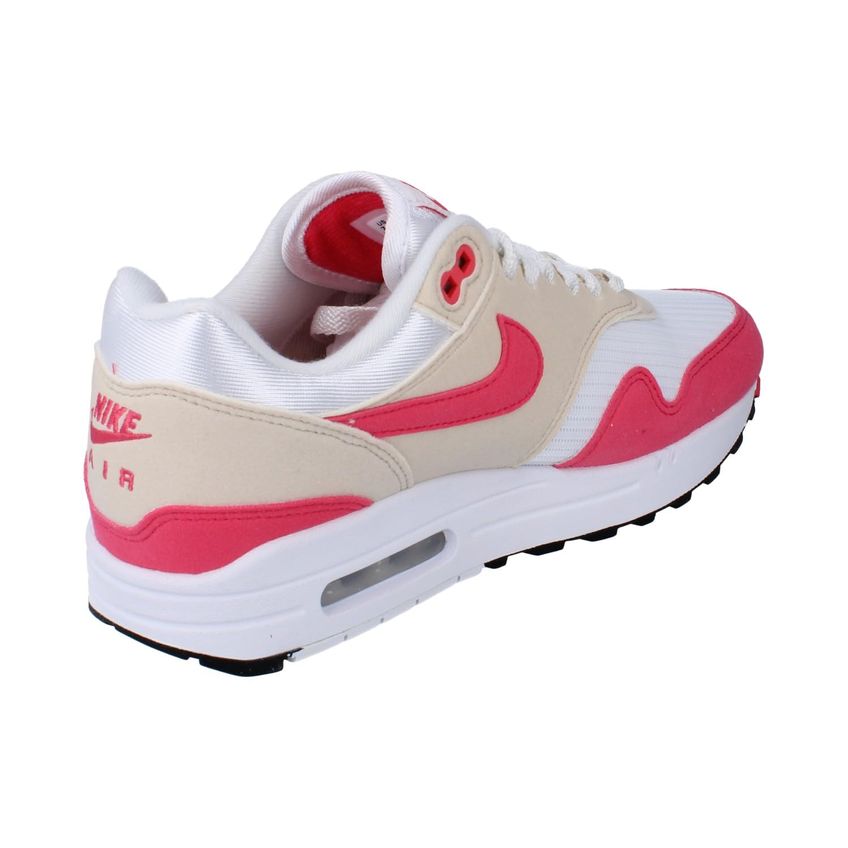 Tênis Feminino Nike Air Max 1 Branco/Rosa Astor 24 cm - imagem 4