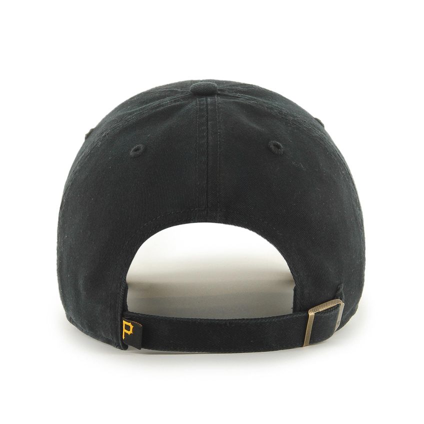 Boné Preto Ajustável 47 Pittsburgh Pirates MLB Loop Label Clean Up - imagem 3