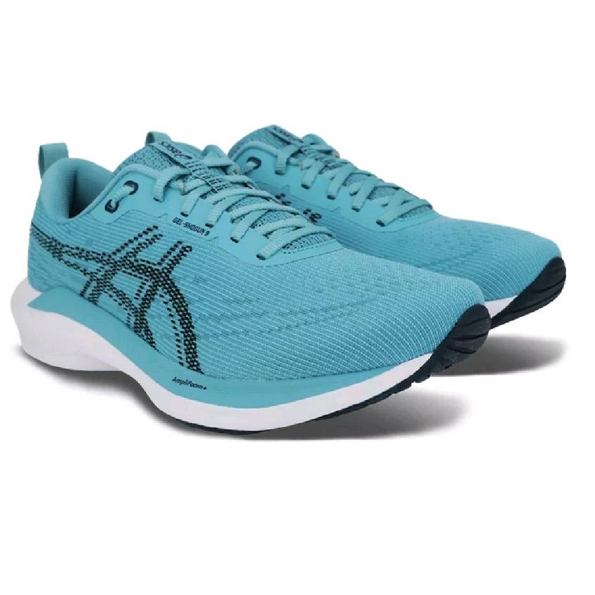 Tênis Asics Gel-Shogun 9 Esportivo Conforto Azul 40 - imagem 4