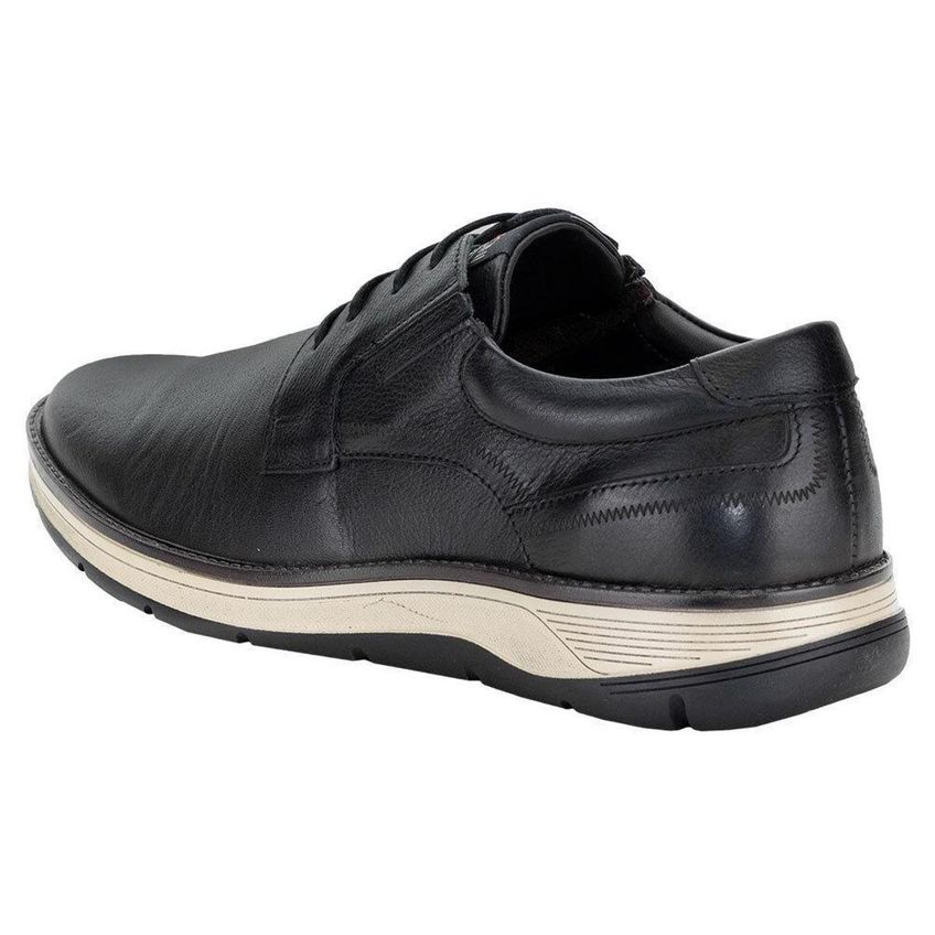 Sapato Ferracini Fluence Conforto Estilo Preto 044 - imagem 3