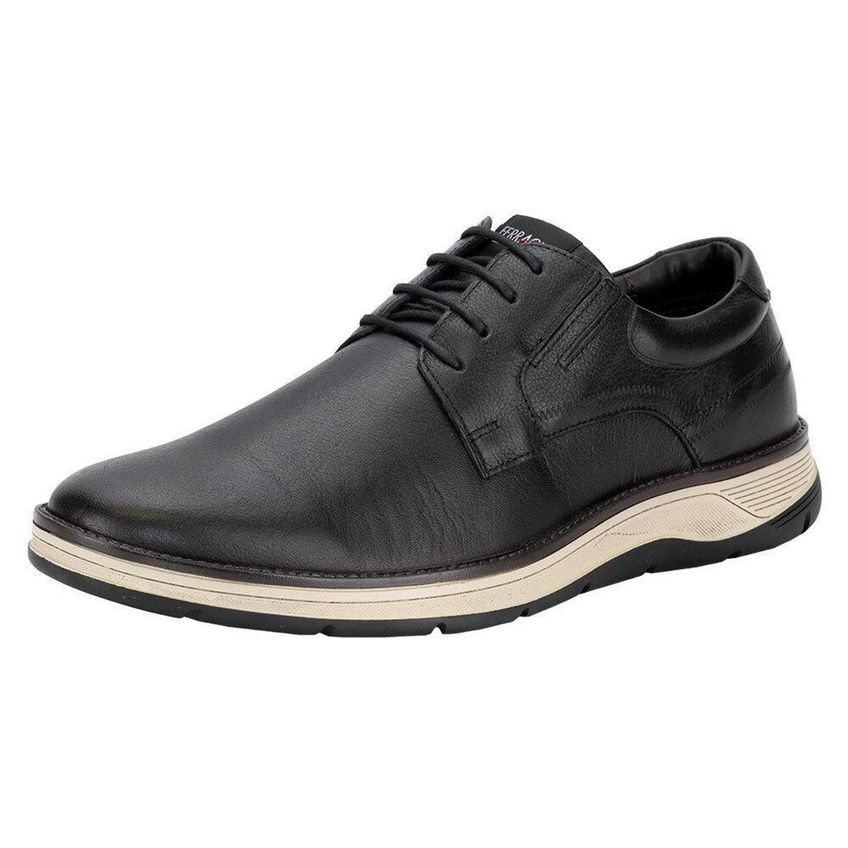 Sapato Ferracini Fluence Conforto Estilo Preto 044 - imagem 5