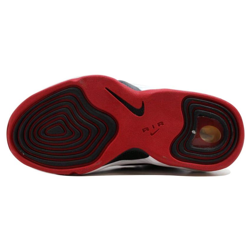 Tênis Nike Air Penny Ii (gs) 4y Preto/branco/vermelho - imagem 2