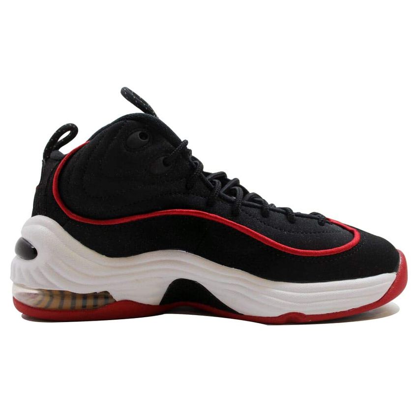 Tênis Nike Air Penny Ii (gs) 4y Preto/branco/vermelho - imagem 4