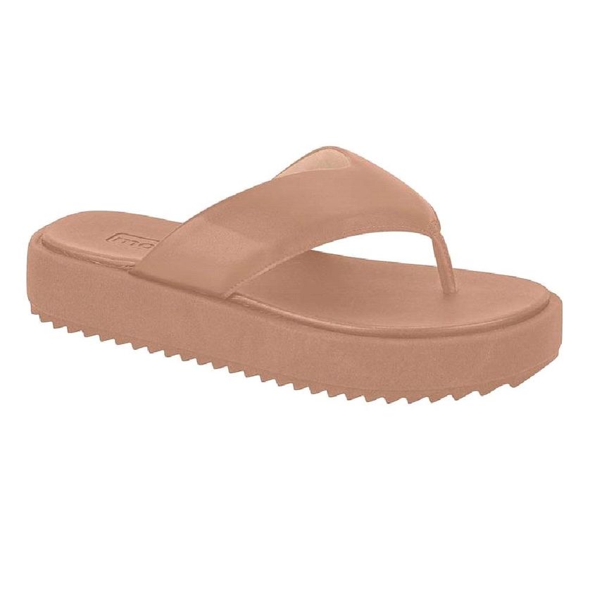 Chinelo Moleca De Dedo Conforto Casual Nude 036 - imagem 3