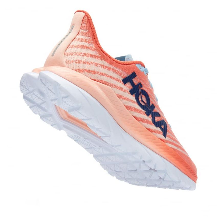 Tênis Hoka Mach 5 11 B (m) Camellia/Peach Parfait - imagem 3