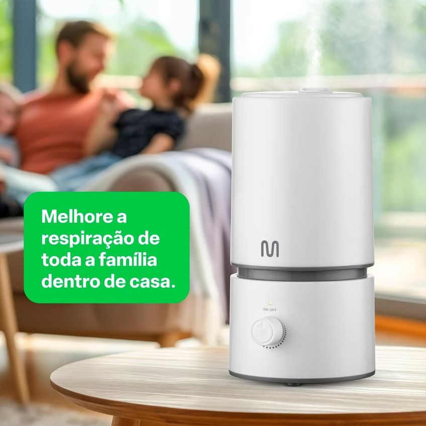 Umidificador De Ar Easy Air HC290 1,8 L Ultrassônico Multilaser - imagem 2