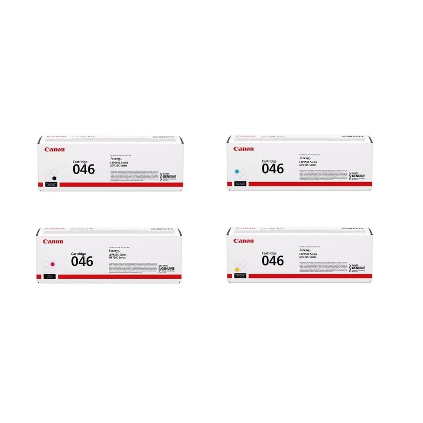 Conjunto De Cartuchos De Toner Canon Crg-046 De 4 Cores Para Lbp654cdw - imagem 3