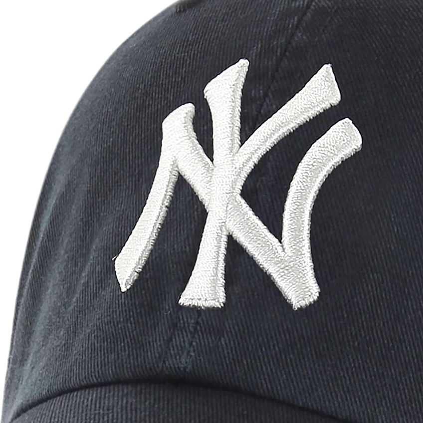 Boné 47 Yankees Clean Up Preto Com Logotipo Branco Unissex - imagem 4
