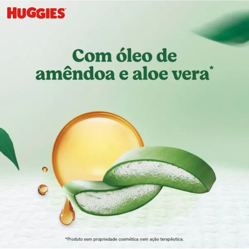 Kit 3 Fralda Roupinha Huggies Natural Care Tamanho XXG Pacote Mega 20 Unidades Descartáveis Cada - imagem 4