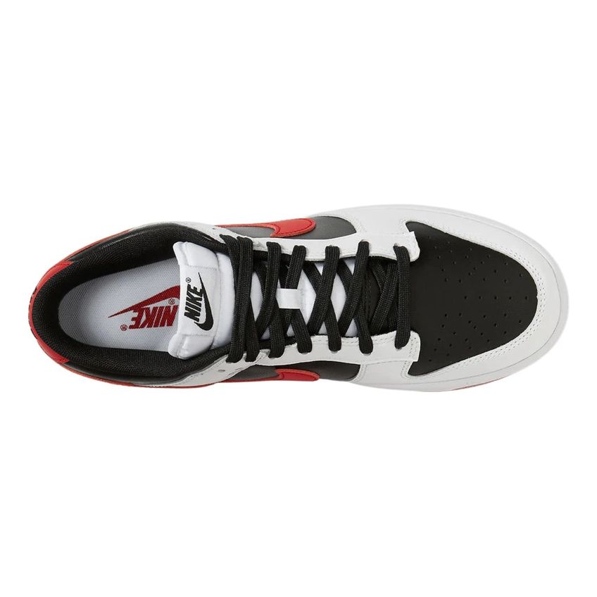Tênis Nike Dunk Low Retro Preto/Vermelho Universidade-Branco US14 - imagem 3