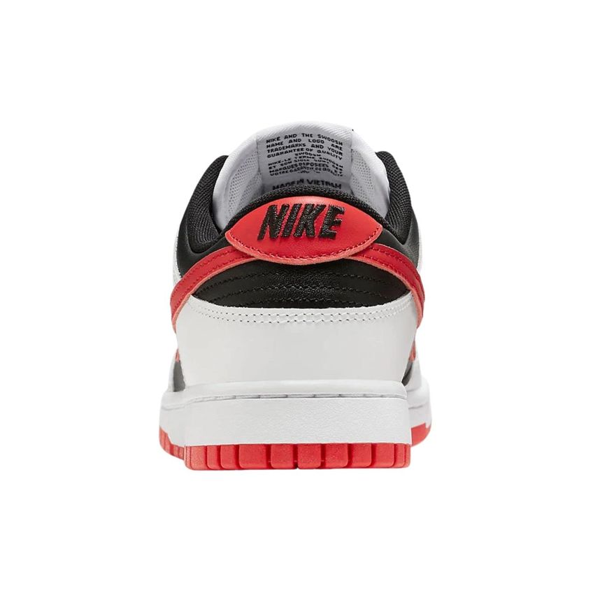 Tênis Nike Dunk Low Retro Preto/Vermelho Universidade-Branco US14 - imagem 4
