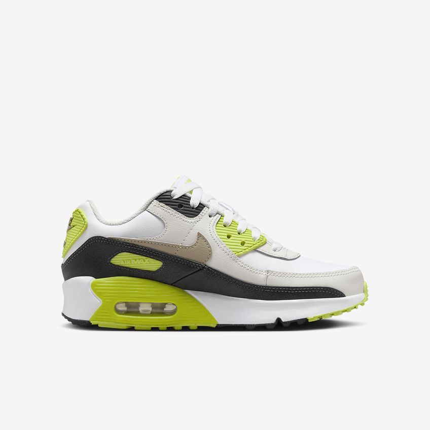 Tênis Nike Air Max 90 Infantil Grande Hf6358-103 Tamanho 5 - imagem 3
