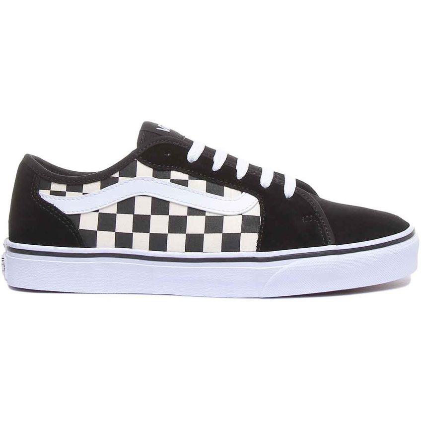 Tênis Vans Filmore Feminino 35 Xadrez Preto E Branco - imagem 3