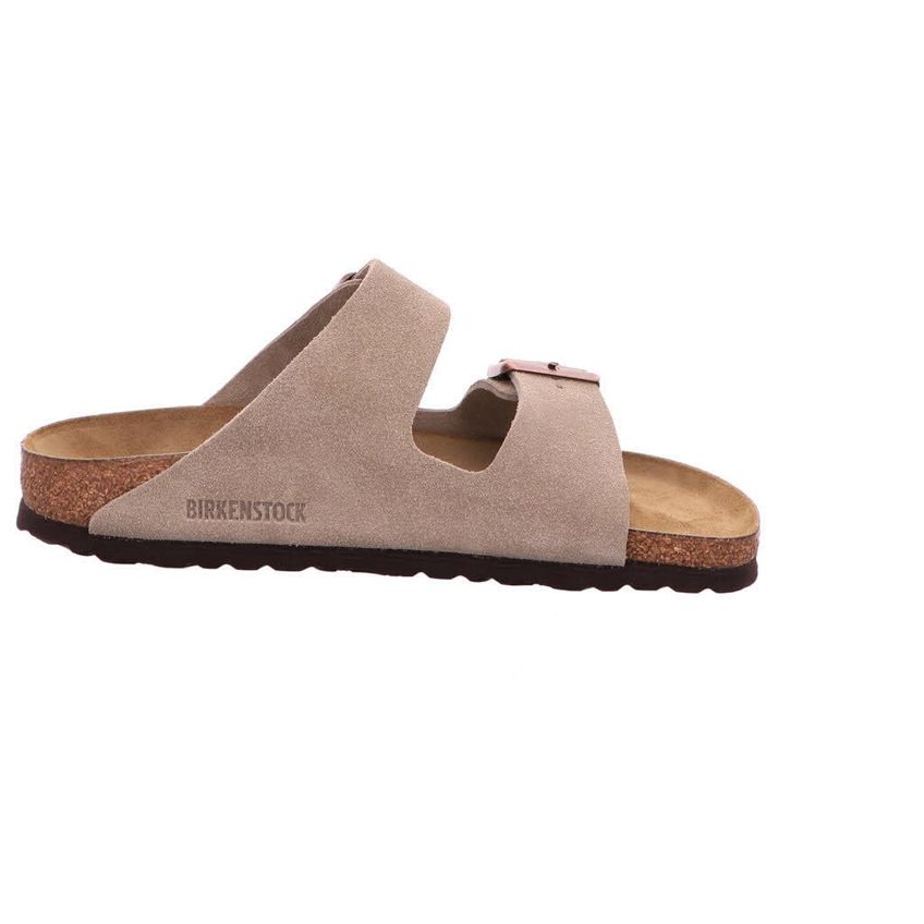 Sandália Birkenstock Arizona Em Camurça Taupe - Tamanho 43 Eu - imagem 4