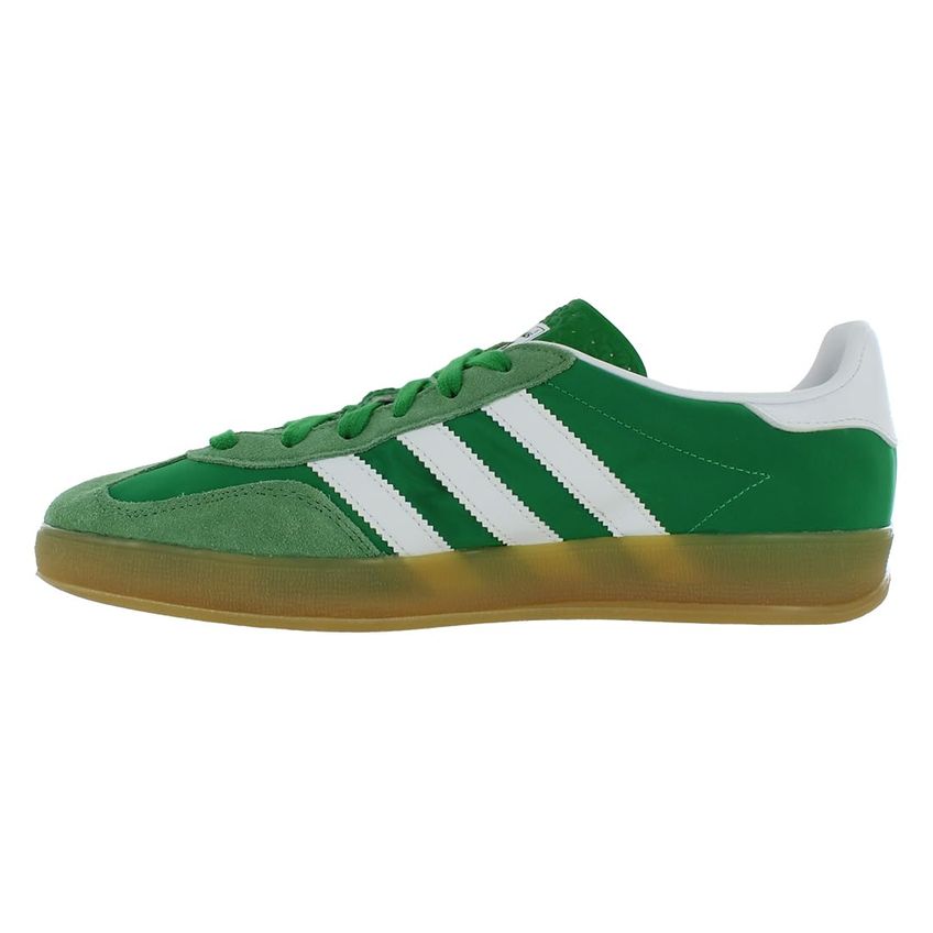 Tênis Adidas Gazelle Indoor Masculino Tamanho 13 Verde/branco/marrom - imagem 3