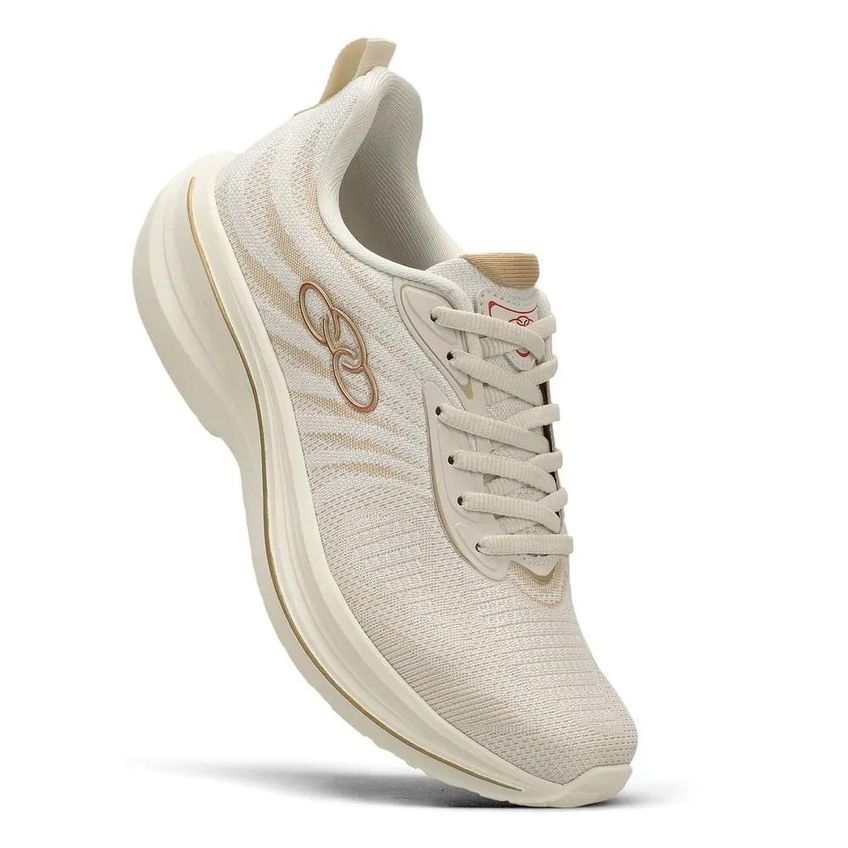 Tenis Olympikus Bruma Esportivo Conforto Bege 040 - imagem 4