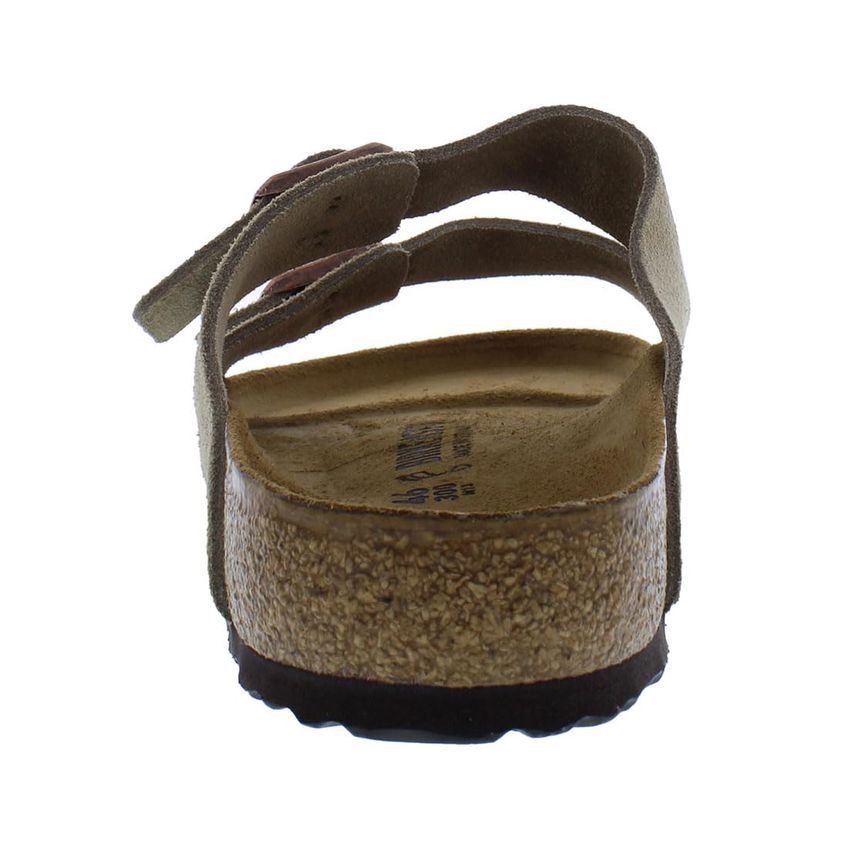 Sandália Birkenstock Arizona Eur 46 Em Camurça Taupe - imagem 3