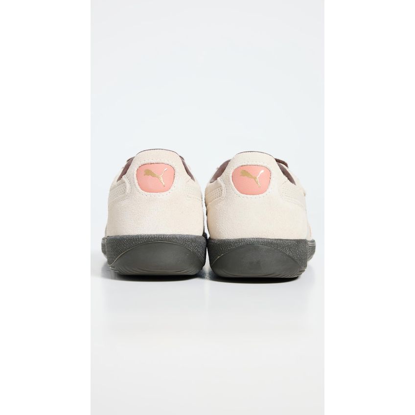 Tênis Puma Palermo Feminino 7,5 Us Neve Alpina/marrom Espresso/goma - imagem 4