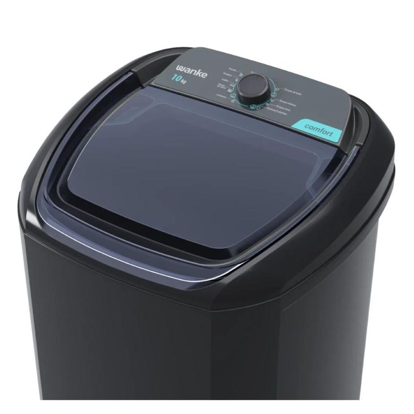 Lavadora De Roupas 10kg Lwbe10 Confort Wanke Preto - imagem 3