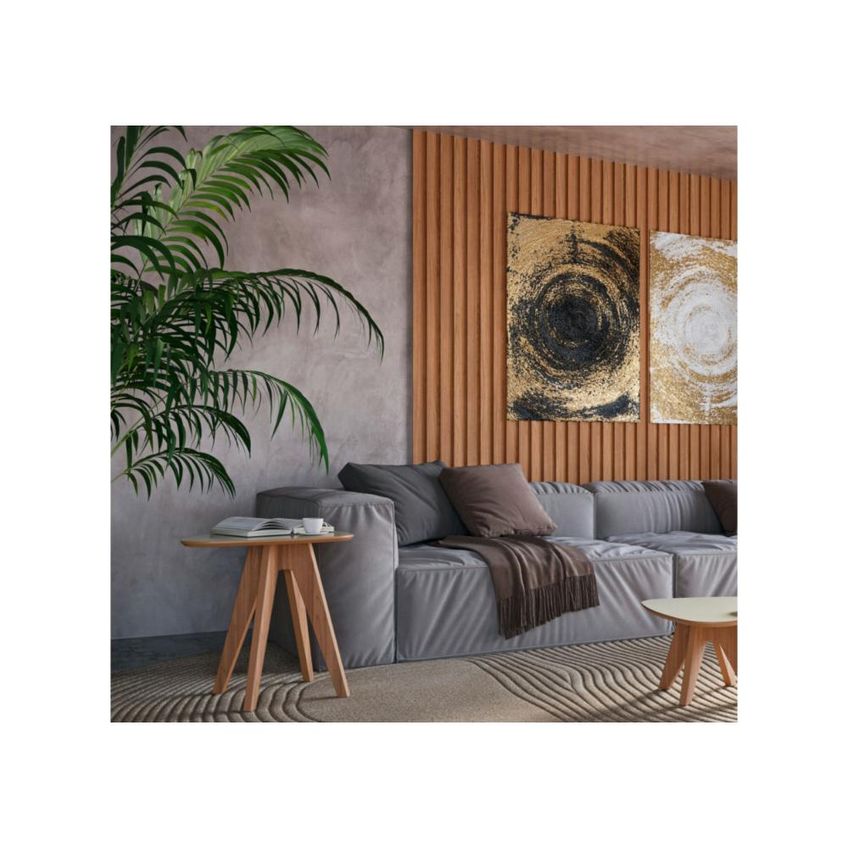 Mesa Lateral Dalla Costa Freijó Off White - imagem 4