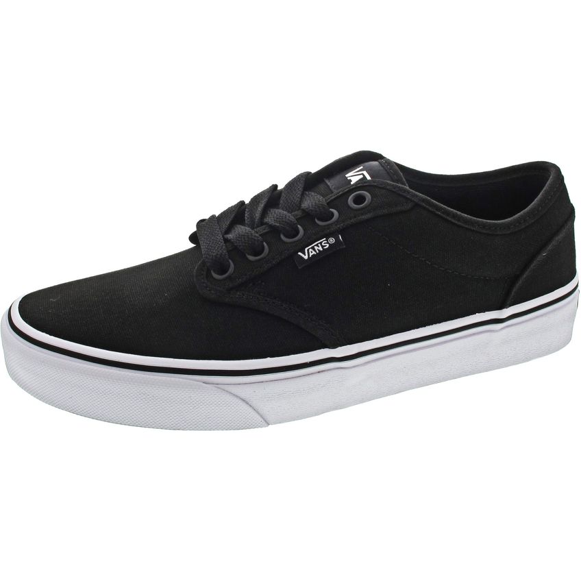 Tênis Modernos De Cano Baixo Shoe Vans Atwood Para Homens Em Preto/branco - imagem 4