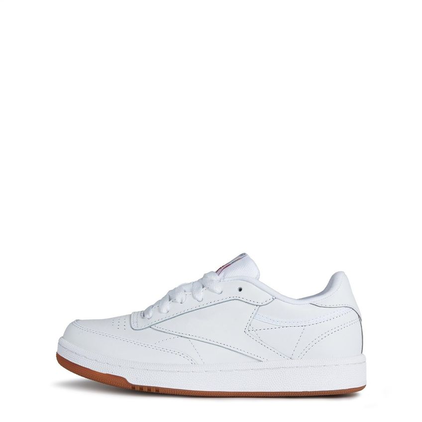 Tênis Infantil Reebok Classic Club C J Branco - 3 - imagem 3