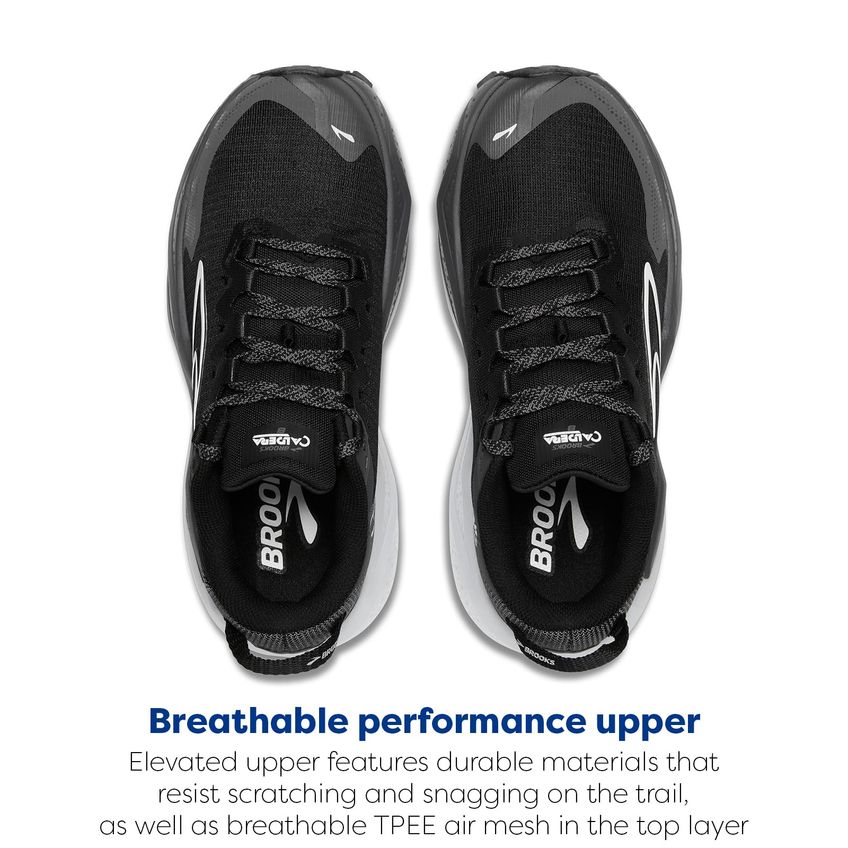 Tênis De Trilha Ultra Brooks Caldera 8 Preto - Tamanho 8 Médio - imagem 4