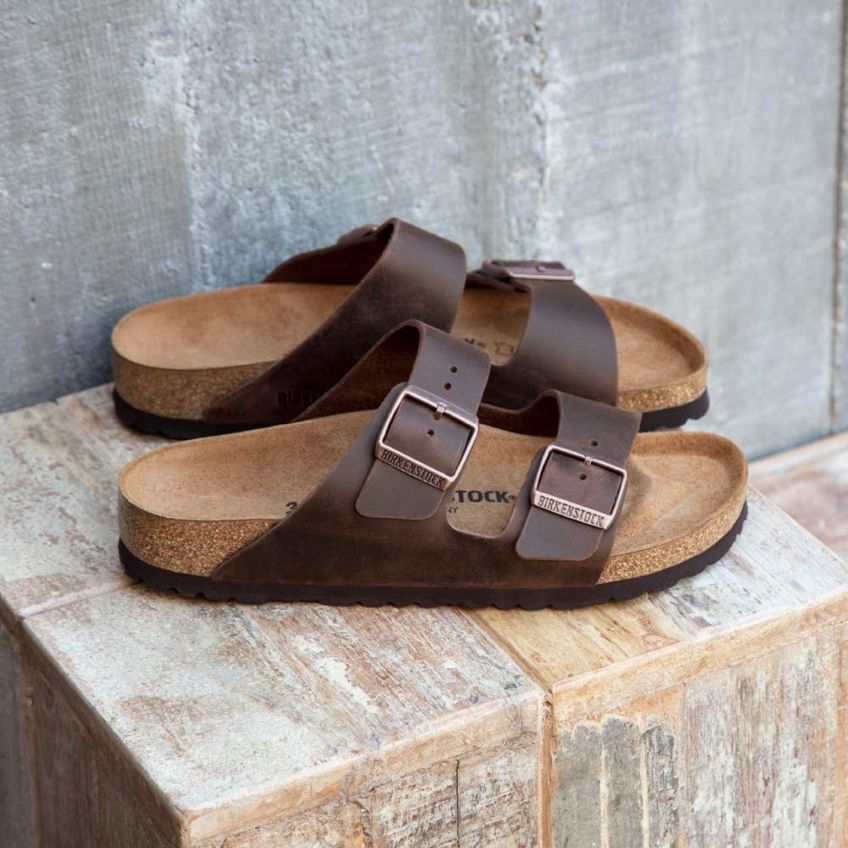Sandália Birkenstock Arizona Habana Feminina EU 41 - imagem 3