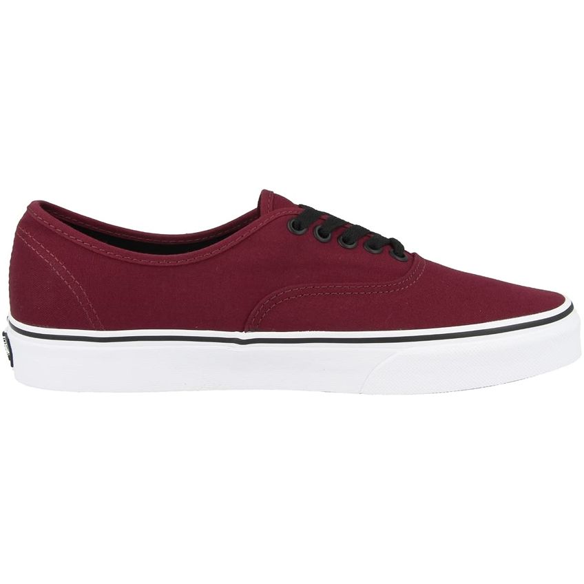 Tênis Vans Vermelho Port Royale Black Unissex 3,5 Us Feminino - imagem 3