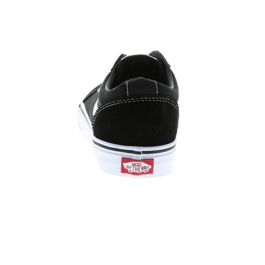 Tênis Vans Ward Masculino Camurça E Lona Preto E Branco 11,5 EUA - imagem 4