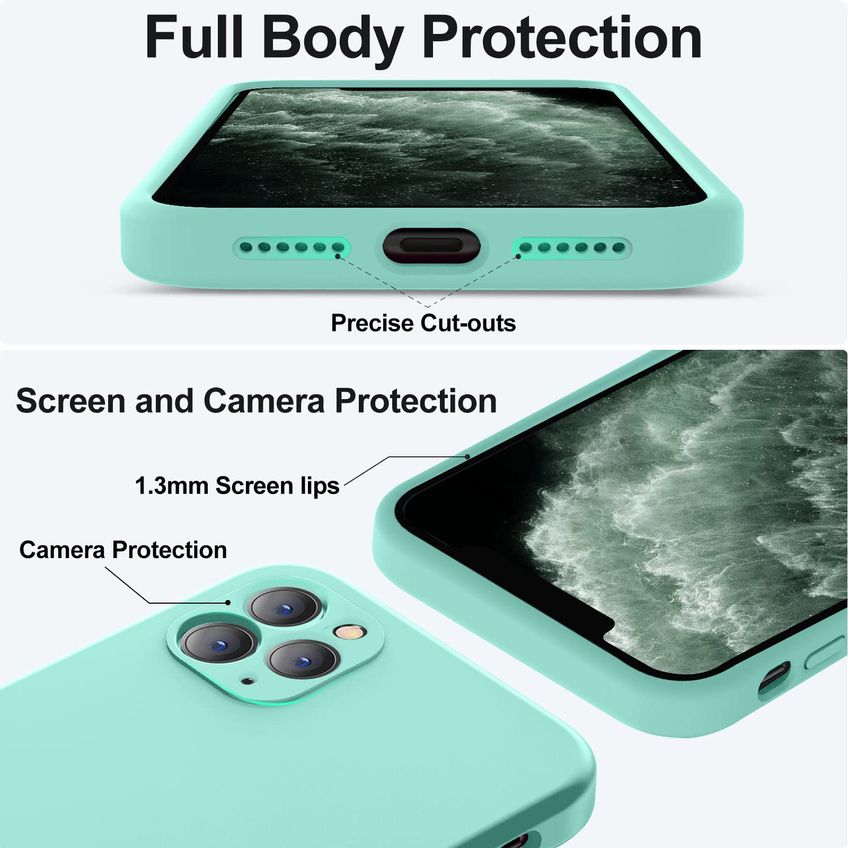 Capa Vooii Para iPhone 11 Pro Max – Silicone Azul Marinho - imagem 4