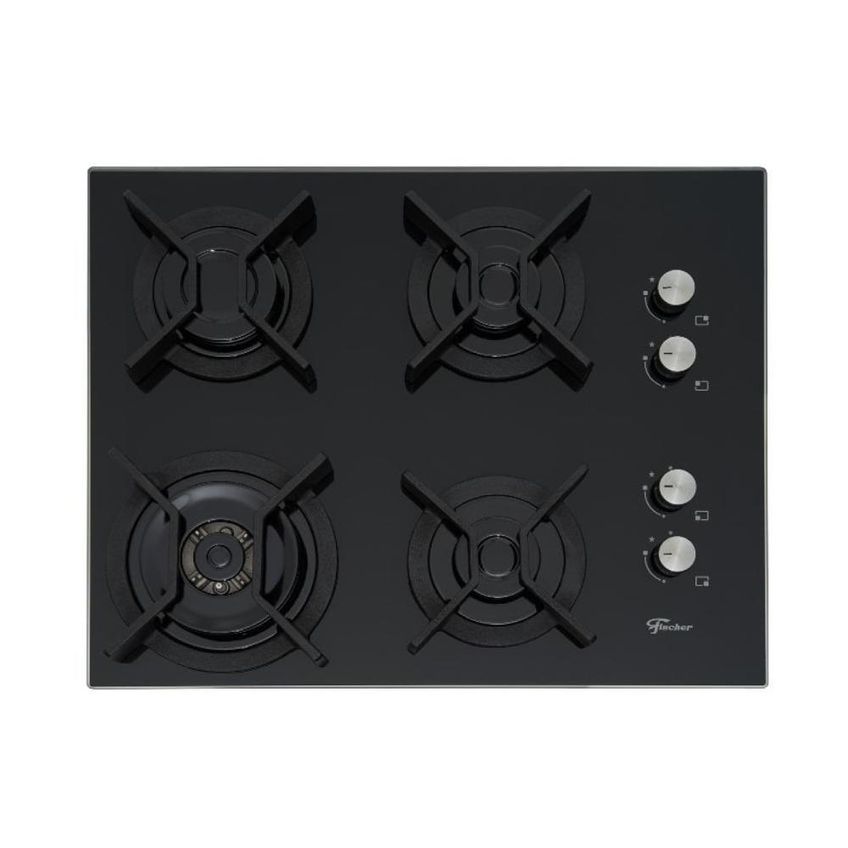 Cooktop 4 Bocas TC Infinity Vidro Fischer Preto - imagem 3