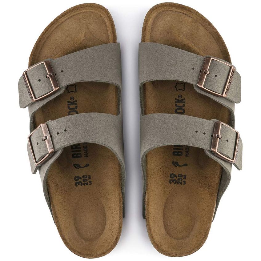 Sandálias Birkenstock Arizona Stone Biribuck Femininas - imagem 3