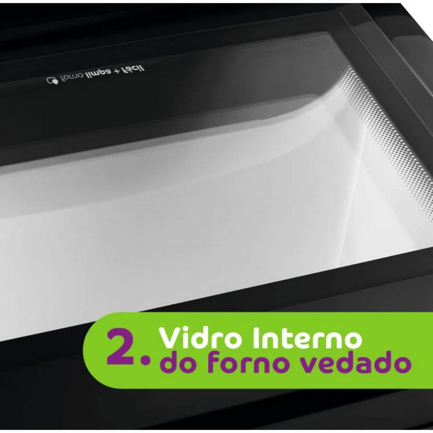Fogão 4 Bocas Acendimento Automático CFO4NAB Consul Piso Branco - imagem 4