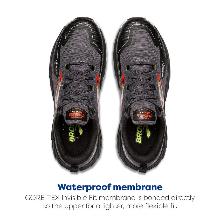 Tênis De Corrida Brooks Cascadia 18 Gtx Impermeável - imagem 4