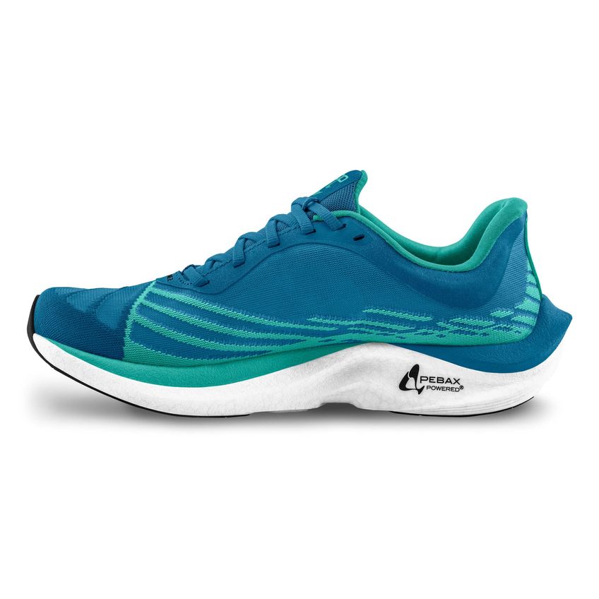 Tênis De Corrida Masculino Topo Athletic Cyclone 3 Azul/aqua Tamanho 12 - imagem 4
