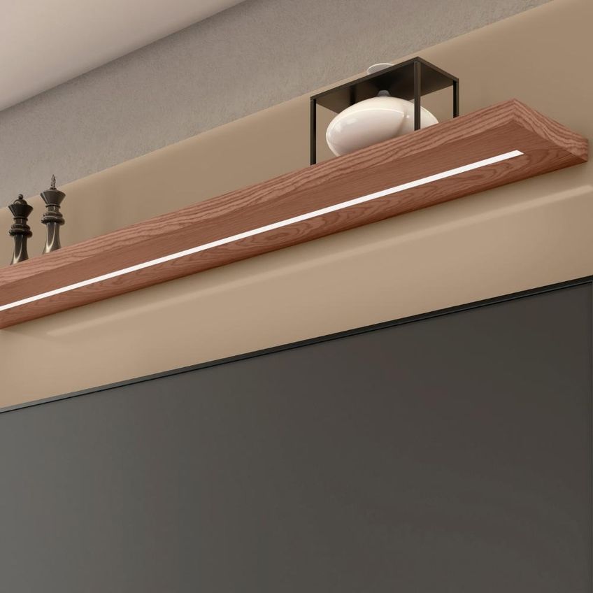 Painel Suspenso TV 75 Pol 180 cm Maresias Fendi Freijó Bechara - imagem 4