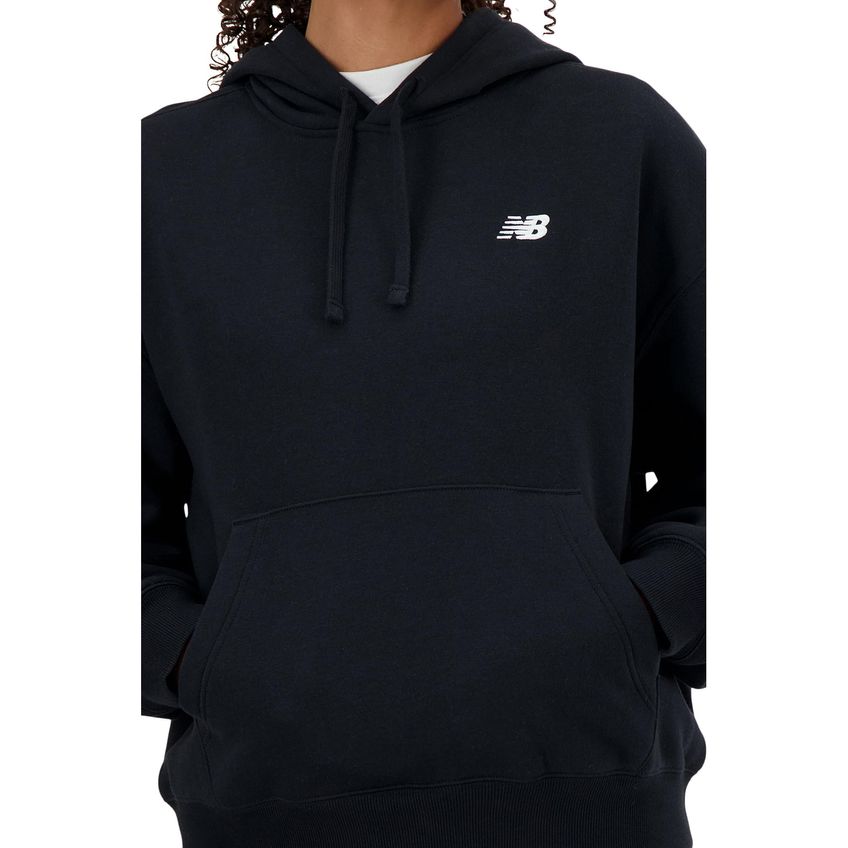 Moletom New Balance Feminino Tamanho M Preto Com Capuz - imagem 4