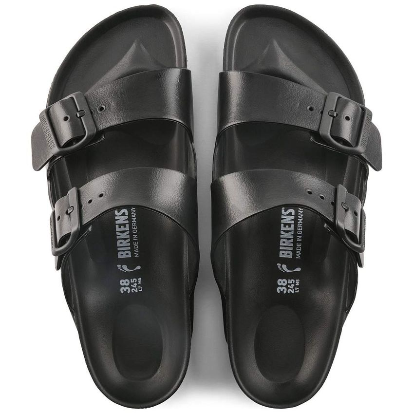 Sandálias Birkenstock Arizona Eva Para Homens Pretas - imagem 4