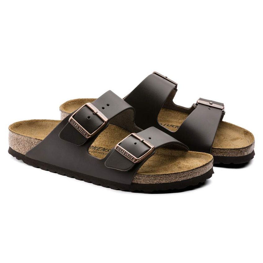Sandália Birkenstock Arizona BS Tamanho 12 Marrom Escuro - imagem 4